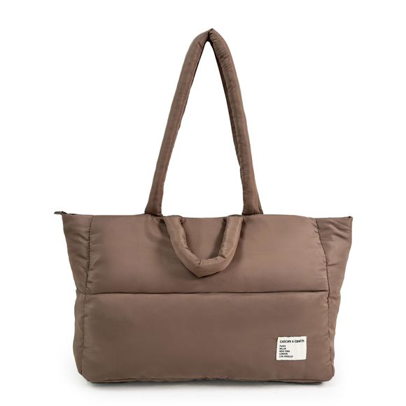Puffer Tote Bag Quilted Handbag Gym Bag Workout Yoga Travel :) - Picture 1 of 5